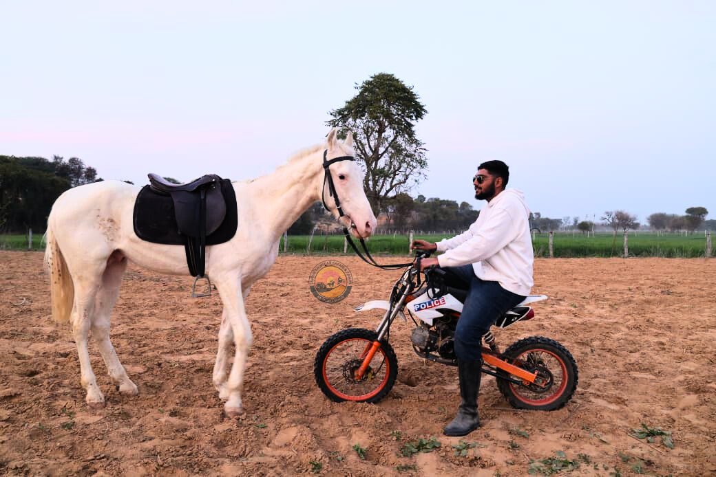 Horse and Dirt Bike Adventure